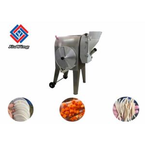 Roots Fruit Processing Equipment Cutting , Vegetable Slicer Shred Dicer Machine