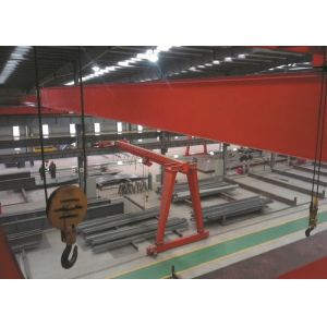 5ton Single Beam Warehouse Gantry Crane With Wirerope Electric Hoist