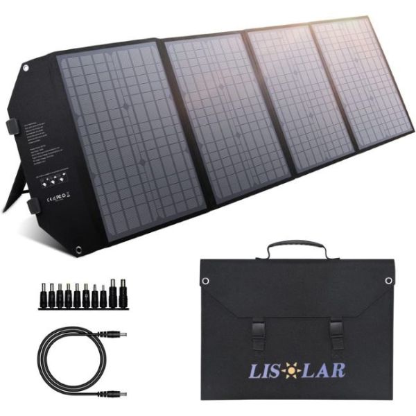 Buy Waterproof Solar Folding Bag Lightweight 100W Portable Solar Panel Kit at wholesale prices