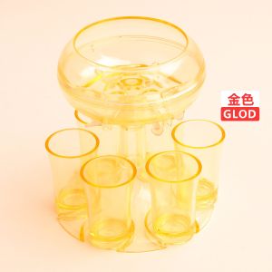 6 Shot Glass Dispenser and Holder A Must-Have for Hosting Cocktail Parties at