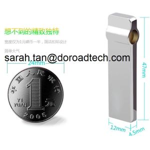 Quality Metal Portable Keychain USB Flash Drive for sale