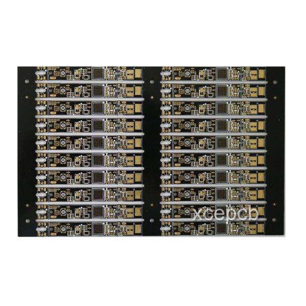 China High Precision Custom PCB Boards With 2 Mil Line Width And Space 0.5 OZ 4 Layer on sale China High Precision Custom PCB Boards With 2 Mil Line Width And Space 0.5 OZ 4 Layer on sale