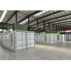 Air Cooled Alternator Cooling Container Type 500KW 1000KW 1MW 2MW 3MW LNG CNG