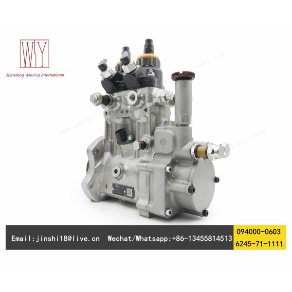 GENUINE AND BRAND NEW DIESEL FUEL PUMP 094000-0603, 6245-71-1111 FOR 6D 170 ENGINE