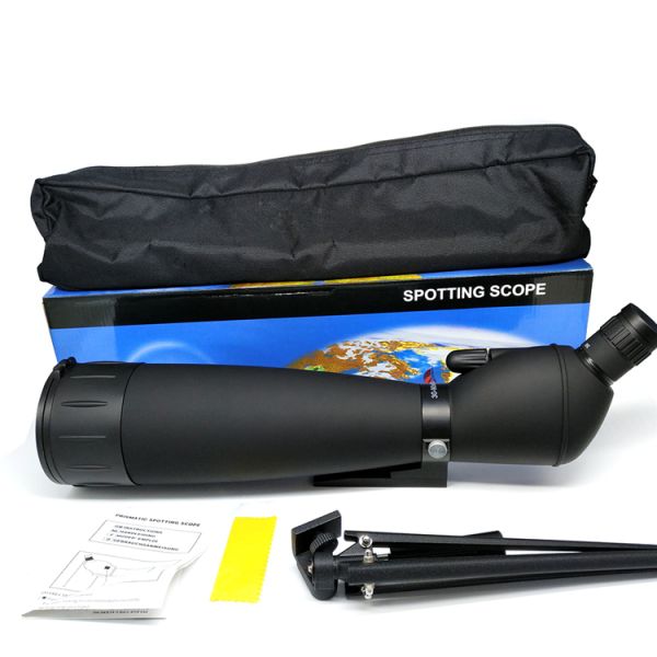 Green Film Spotting Scope 30-90x90 Birding Scopes With Tripod For Target Shooting