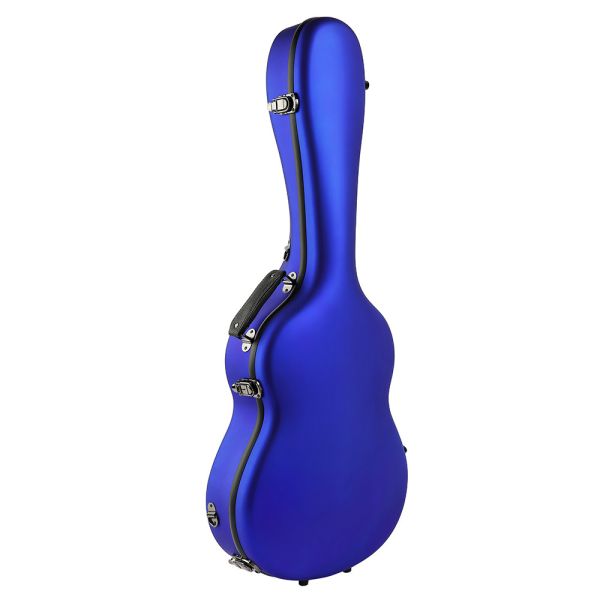 Buy Matte Blue Fiberglass Classical Guitar Case High Break Resistance at wholesale prices