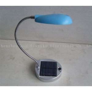 8LED solar desk lamp