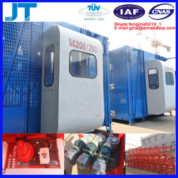 Buy China hot sale 2t 50m SC200 construction lifting equipment at wholesale prices