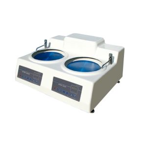 Manual Metallurgical Specimen Preparation Grinding Polishing Machine with Fixed