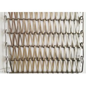 10mm Stainless Steel Woven Sprial Wire Mesh Parking Garage ISO9001