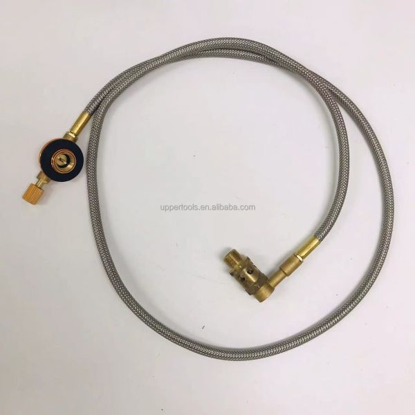 Picnic-Ready Gas Stove Valve Hose Adapter and Cylinder Connector for Outdoor Cooking