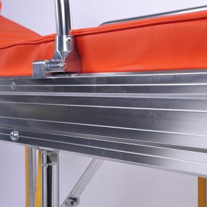 75 Deg Folding Ambulance Stretcher For Emergency Rescue 190CM