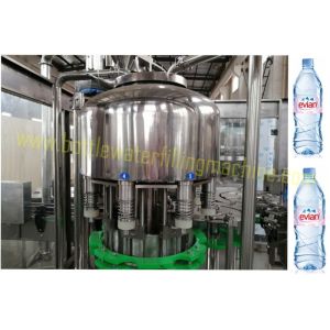 Pure Water Bottle Washing / Filling / Capping 3 In 1 Packaging Machine