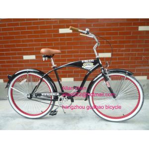 Popular Girls Beach Cruiser Bike with Steel Frame and Shimano Nexus 3 Speed Gear