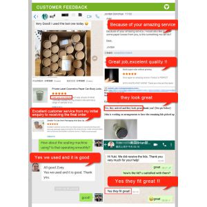 Cardboard Kraft Paper Cylinder Tube Containers Offset Printing