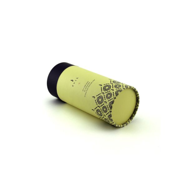 Buy UV Varnishing Cosmetic Paper Tube Packaging Custom Transparent Window at wholesale prices