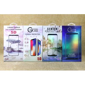 Electronics Screen Protector Packaging Envelope Box Offset CMYK Printing