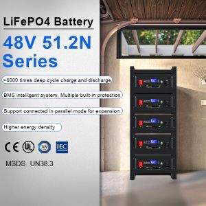 Customized Dimension 48v Rack Mount Lithium Battery For Home Rack Solar Energy