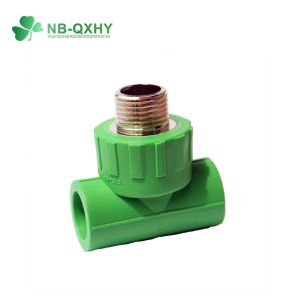 PPR Plastic Water Pipe Tee for Hot Water Connection in Welding Design