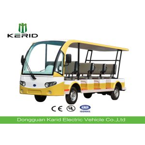 China Multiple Purpose Electric Sightseeing Car With 11 Seats / Electric Tourist Vehicles on sale