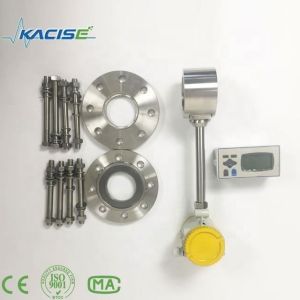 220VAC Digital Vortex Flow Meter For Steam Gas Liquid