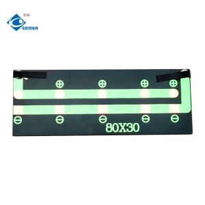 5V Epoxy Solar Panel ZW-8030-M Mini Mono Solar Panel 84mA 0.4W Customized Solar