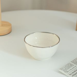 Stocked Yanxiang Ceramic Serving Bowl Small Bowl Ceramic Set Dinnerware Type