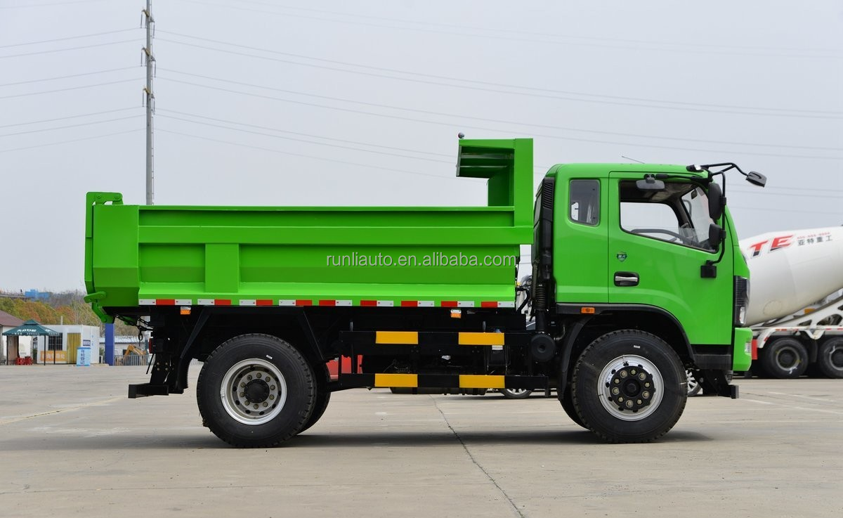 China Factory Supply Small DFAC DongFeng Furuika R6 4X2 Diesel Light Duty Mining Dump Tipper Trucks Dump Truck
