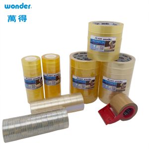 DIY Acrylic Adhesive BOPP Stationery Tape 18mm Width Masking