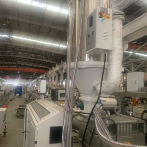 ABB Inverter 400kg/H Plastic Extruder Machine with single screw