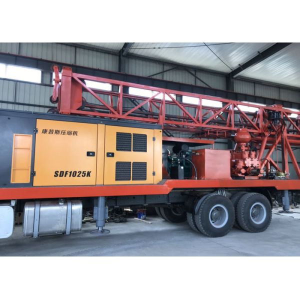 Buy Large Aperture 54T Truck Mounted Drilling Rig Multifunctional at wholesale prices