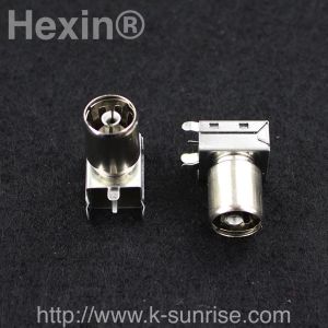 IEC connector with small brackets
