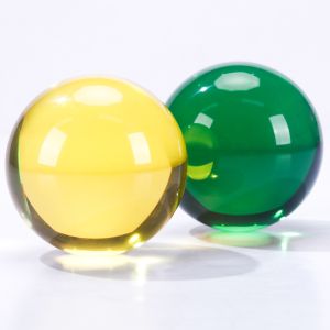 Custom large acrylic sphere transparent acrylic resin Contact Juggling balls