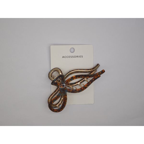 Buy Chic Acrylic Bow Hair Claw Acetate Hair Claw Clip With Versatile Claw Design at wholesale prices