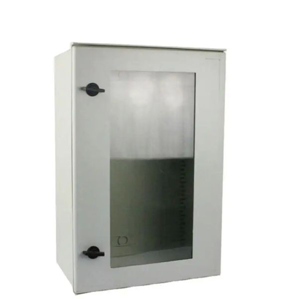 Buy IK08 Wall Mounted SMC Fiberglass Enclosure Box With Transparent Lid at wholesale prices