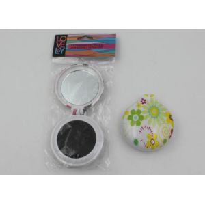 Elegant Travel Hanging Collapsible Hair Brush / Compact Mirror Brush