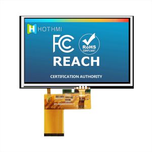 5 Inch Resistive Touchscreen TFT LCD With 800x480 Resolution