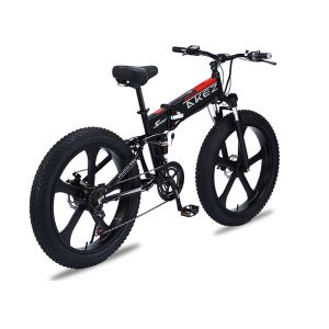 Magnesium Alloy Lithium Battery Foldable Electric Bicycle 60km