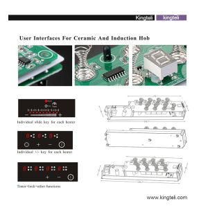 user interfaces for ceramic and induction hob