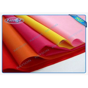 Environment Friendly Breathability Spunbond Non Woven Pat Table Clothes