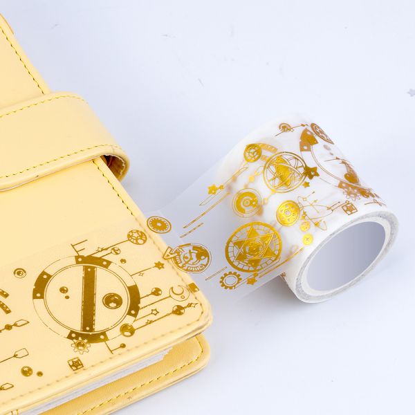 10m Gold Foil Washi Tape