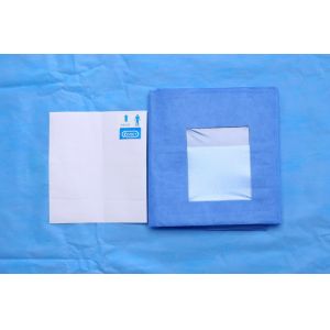 Hospital Sterile SMMMS Surgical Ophthalmic Eye Drapes With CE / ISO13485