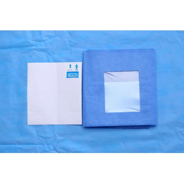 Hospital Sterile SMMMS Surgical Ophthalmic Eye Drapes With CE / ISO13485