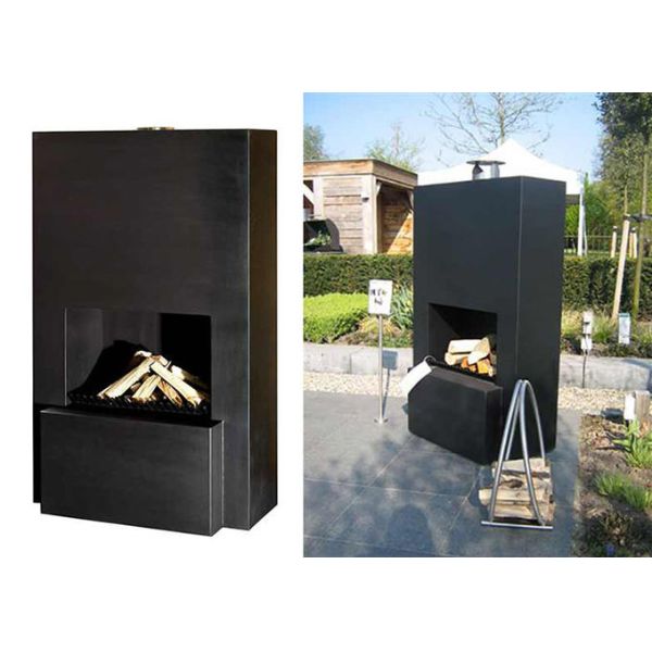 Outdoor Fireplace Corten Steel Wood Burning Fire Pit GN-FP-510