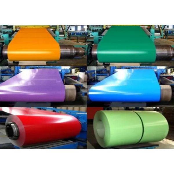 0.6mm Dx51d G550 AZ150 PPGI Steel Coils for Building Materials