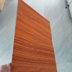 PVDF Wooden Aluminum Composite Panel 1220mm For Construction Materials