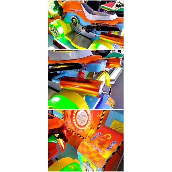 Coin Operated Video Motor Racing Game Machine 1 Player