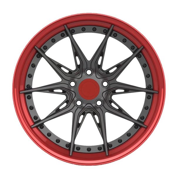 Deep concave polishing 3PC forged car Rims 22 inch alloy wheels 5x127 wheels