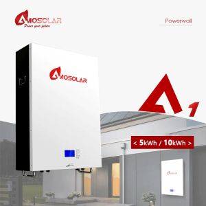 Amosolar 10kwh 5kwh 48v 100ah 200ah Lithium Solar Battery for Room Temperature