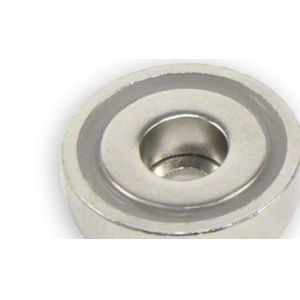 China Magnet hook metal housing with straight hole on sale